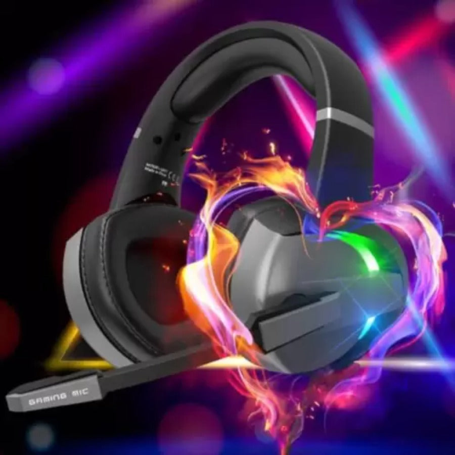 Beexcellent GM-7 RGB LED Gaming Headset 3.5mm Jack.